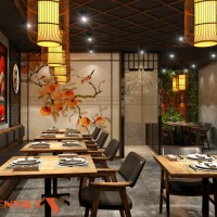 Thiết kế nhà hàng Sushi kiểu Nhật tại nước Đức